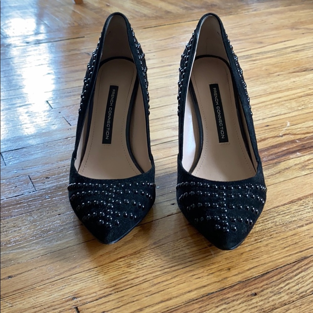 French Connection Black Heels